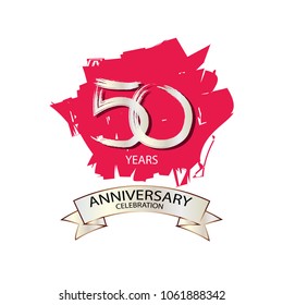 Fiftieth anniversary logo
