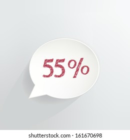 Fifty Five Percent Off