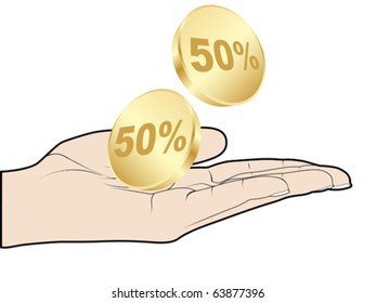 fifty percent discount