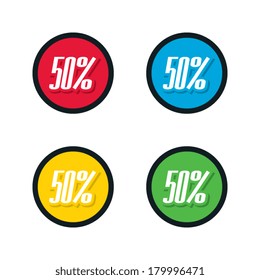 Fifty Percent Labels