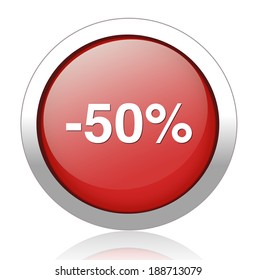 fifty percent off