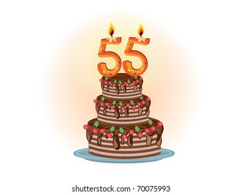fifty-five yeas