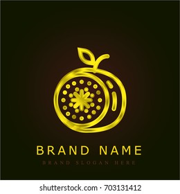 Fig golden metallic logo