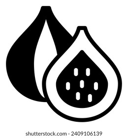 Fig icon illustration for web, app, infographic, etc