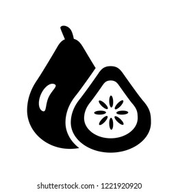 Fig icon. Trendy Fig logo concept on white background from Fruits and vegetables collection. Suitable for use on web apps, mobile apps and print media.