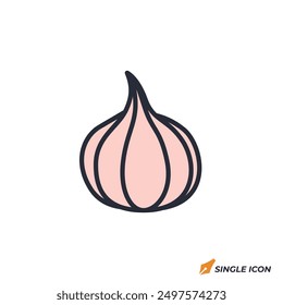 Fig icon vector illustration. Fig symbol isolated on white background