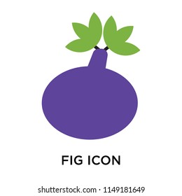 Fig icon vector isolated on white background for your web and mobile app design, Fig logo concept