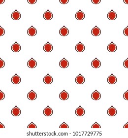 Fig pattern seamless in flat style for any design