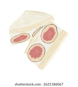figo sanduíche pão sobremesa comida