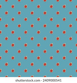 Fijar un patrón impecable. Fondo de fruta ecológica vegetal. ilustración vectorial.