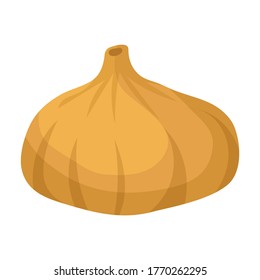 Icono de vector Fig.Icono de vector de dibujos animados aislado en la niebla de fondo blanco.