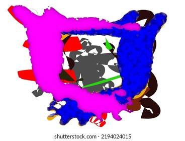 fight abstract vector Suitable for creating artwork and background images.

