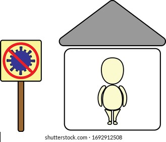 Fight Against Corona : Stay at Home