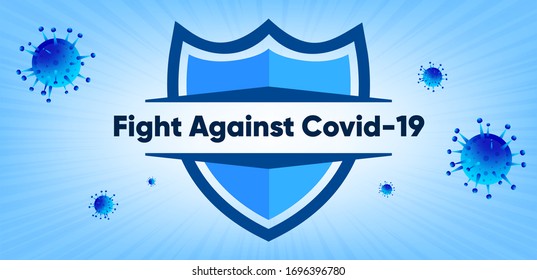 Fight against corona virus covid-19