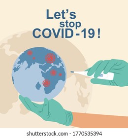 Fight Against Covid-19, Coronavirus Disease, Health Care and Safety