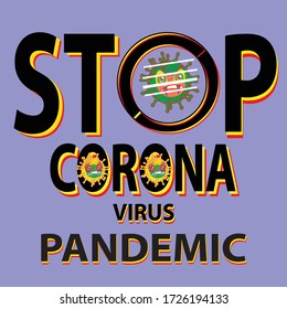 fight against stop corona virus pandemic label  -coronaviruses are a group of related viruses that cause diseases in mammals and birds. In humans, coronaviruses cause respiratory tract infections .