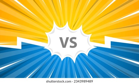 
Fight background comic style design. Vector illustration eps 10.