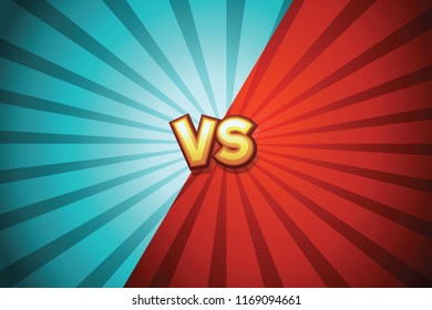 Fight background comics style design. Vector illustration.