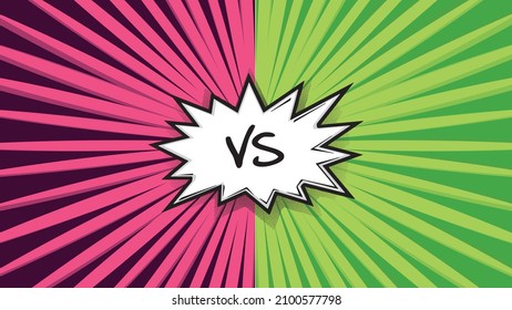 Fight backgrounds comics style design. Vector illustration