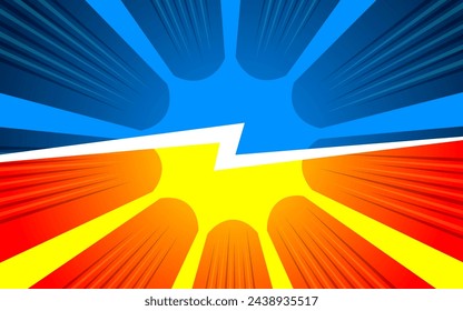 Fight backgrounds comics style design. Vector illustration EPS 10.