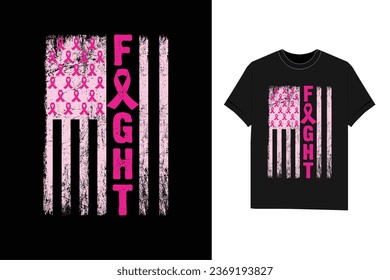 
Fight breast cancer t shirt design