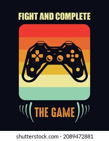 Fight and complete the game