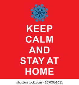 Fight the corona virus by staying at home.
