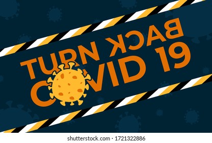 fight corona virus covid 19 design
