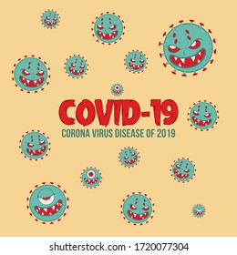 Fight coronavirus together by stay and work at home