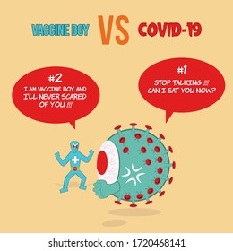 Fight coronavirus together by stay and work at home