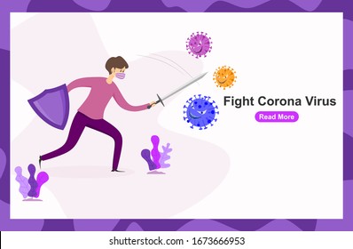  fight covid-19 corona virus. cure corona virus. people fight virus concept. corona viruses vaccine concept. end of 2019-ncov. don't be afraid of the corona virus concept.