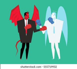 113 Jesus Fighting With Devil Images, Stock Photos & Vectors | Shutterstock