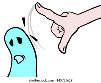 Fight finger