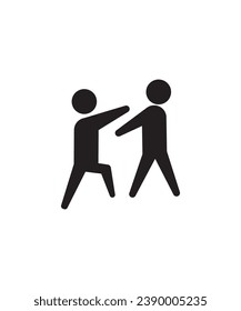 fight icon, vector best flat icon.