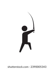 icono de lucha, icono de vector mejor plano.