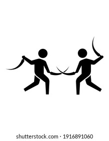 fight icon,vector best flat icon.