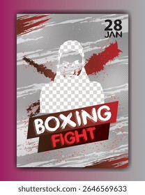 Fight Night The Final Showdown (em inglês). Melhor pôster de filme em mídia social