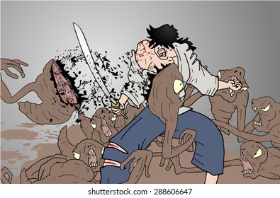 fight scene