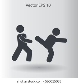 Fight Vector Icon