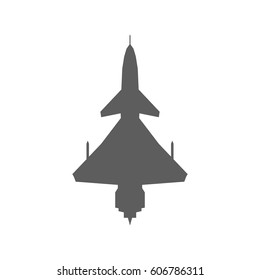 Fighter aircraft icon