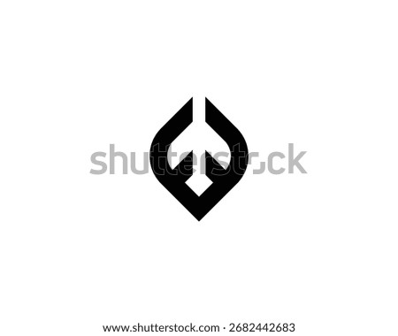Fighter, airline, F, FF logo design.