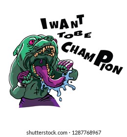 fighter champion clipart