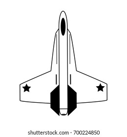 fighter jet airplane icon image 
