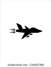 fighter jet icon,vector best flat icon.