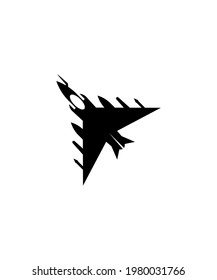 fighter jet icon,vector best flat icon.