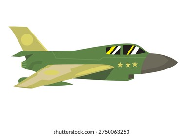 Fighter Jet illustration. Image and EPs.