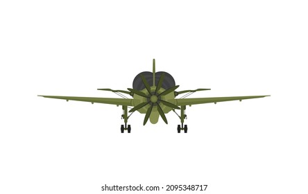 Fighter jet plane in flight, military aircraft, army airplane isolated on white background, Front view