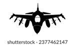 fighter jet silhouette. Jet Fighter Airplane Silhouette. military jet silhouette. black fighter jet isolated on white background. hand drawn Fighter aircraft design. vector illustration.