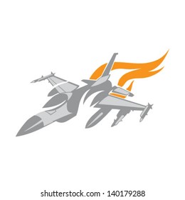 Fighter Jet Stylized