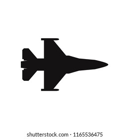 Fighter Jet Vector Icon